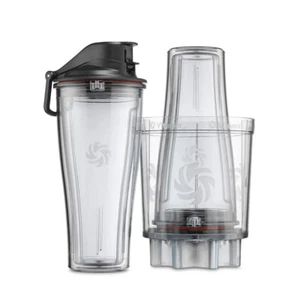 Vitamix New Explorian Series Personal Blender Cup Adapter w/ 2x 600ml Cups - Picture 1 of 3