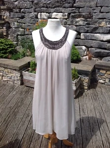 DAY By birger et mikkelsen Nude Shift Dress - Size 12 (EU 40) - Picture 1 of 11