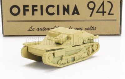 MODELLINO STATICO OFFICINA 942 FIAT L3/33 ANSALDO CARRO ARMATO VELOCE 1933 1/76 - Immagine 1 di 4