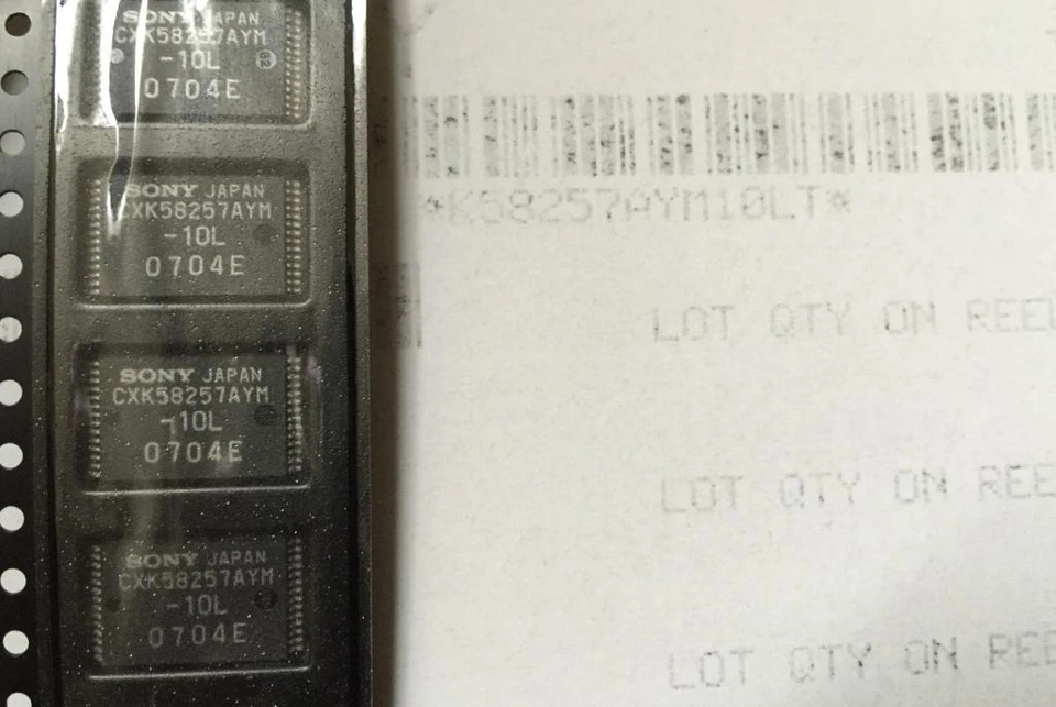 10 Stück CXK58257AYM-10L Sony SO28 CMOS  - Image 1 of 1