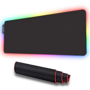 Mouse Mat Pad Gaming XL Large RGB Non-Slip Rubber Base for Macbook PC Laptop - Picture 1 of 7