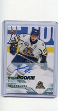 2018-19 Upper Deck CHL Star Rookie Autographs Valentin Nussbaumer Rookie Auto