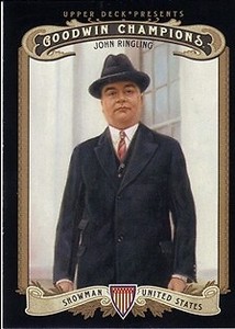 2012 Upper Deck Goodwin Champions Multi-Sport Card #210 John Ringling SP