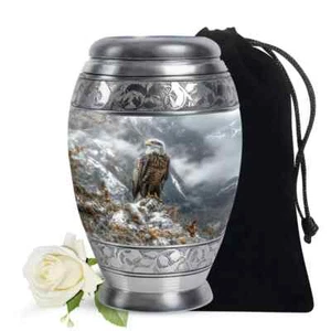Eagle Urn Human Ashes Women, Cremation Urns For Ashes Adult Male, 10 Inch - Picture 1 of 6