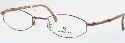 Vintage RODENSTOCK R 4450 A LIGHT BURGUNDY EYEGLASSES GLASSES 49-20-135 (NOTES) - Image 1 of 4