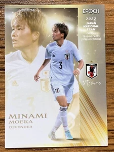Nadeshiko Japan Women's Soccer Team Card Epoch 2022 No.37 Moeka Minami - Picture 1 of 2