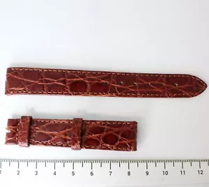 Cinturino originale Loingines - Pelle marrone - Ansa 16mm - Fibia 14mm - Bild 1 von 4