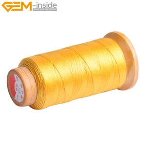 230 Meters 210D 0.8mm Nylon Beading Cord Knotting Jewelry Making Sewing Thread - Picture 1 of 60