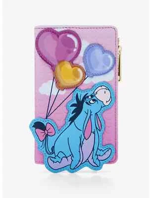 Cartera Loungefly Disney Winnie the Pooh Eeyore Corazón Globos NUEVA SELLADA Foto 1 de 4
