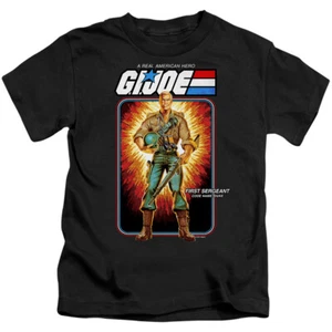 G.I. JOE DUKE CARD Licensed Toddler Kids Graphic Tee Shirt 2T 3T 4T 4 5-6 7 - Picture 1 of 3