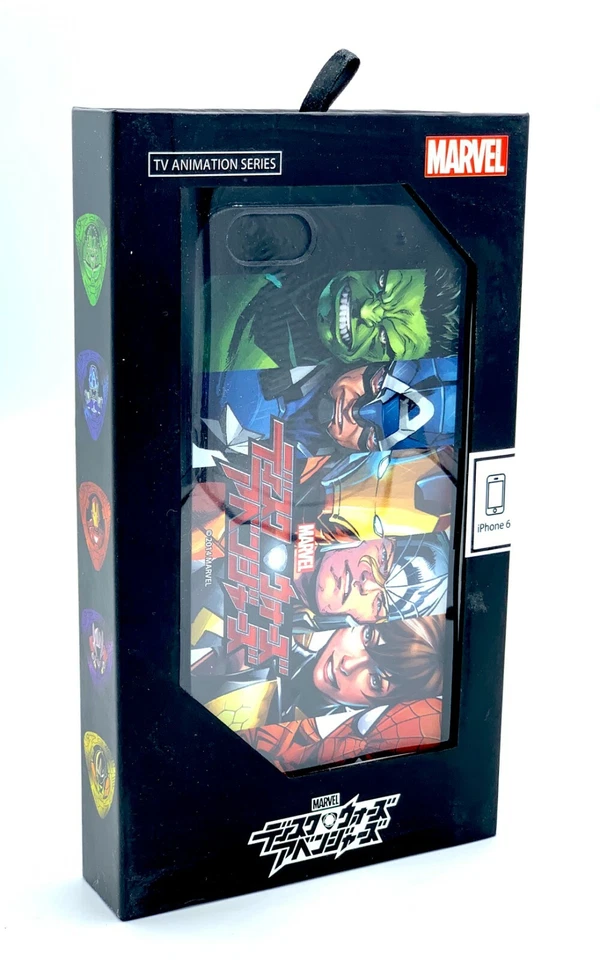 NUEVO RARO ANIME JAPONÉS Marvel LOS VENGADORES Coleccionable iPhone 6 Estuche Foto 1 de 4