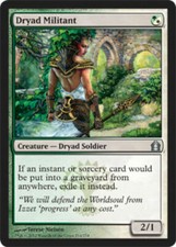 4x Dryad Militant - MTG Return to Ravnica - Mint/NM Pack Fresh