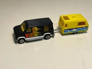 majorette u.s. van con roulotte - Imagen 1 de 3