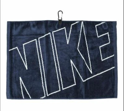 New Nike Golf- Jacquard Towel Midnight Navy/Gray - Image 1 of 2