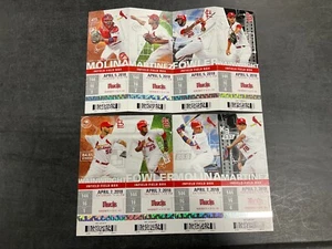 Talón de boletos Cardinals 2018 4/5/18-4/7/18 vs Diamondbacks - Imagen 1 de 3