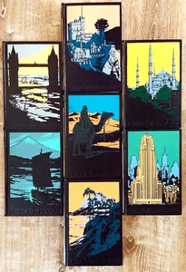 Lands & Peoples, excellent 7-vol. set from Grolier Society, illus'd hc's, 1940 - Picture 1 of 2