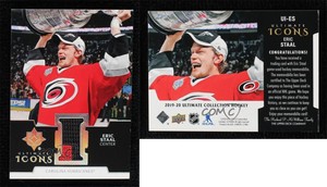 2019-20 Upper Deck Ultimate Collection Ultimate Icons Jersey Eric Staal #UI-ES