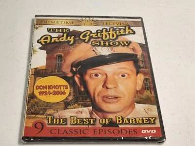 The Andy Griffith Show/ the Best of Barney - 9 Classic Episodes - DVD Sealed Foto 1 de 2