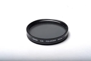 Tiffen 55mm Cir. Polarizer Lens Filter - Picture 1 of 1