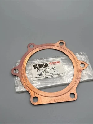 YAMAHA GASKET, CYLINDER HEAD IT465 GASKET CYLINDER HEAD 4V6-11181-00 D01886 - Image 1 of 3