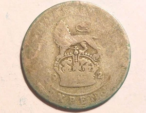 Münze Großbritannien: Sixpence 1921: Silber 0.500  - Bild 1 von 2