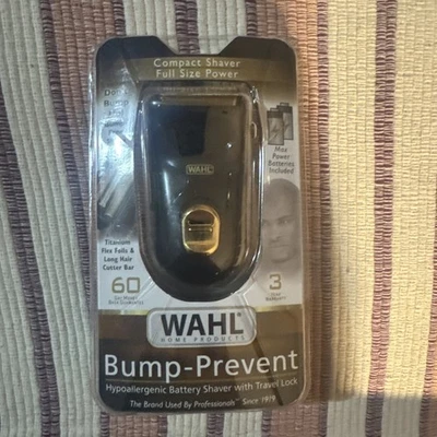 Wahl Bump Prevent Shaver with Travel Lock ** NEW (B6) - Image 1 of 2