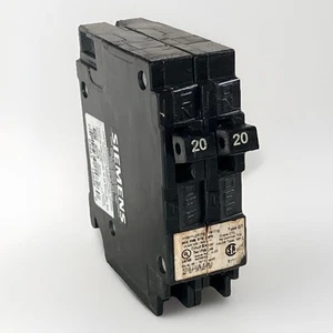 Disyuntor tándem Siemens Q2020 20A 1 polo 120V - Imagen 1 de 14