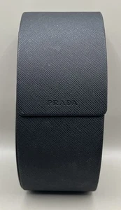 Saffiano Black Hard Case for Prada Sunglasses Eyeglasses - Picture 1 of 6