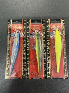 (Lot Of 3) Lucky Craft Slender Pointer 127MR - Picture 1 of 4