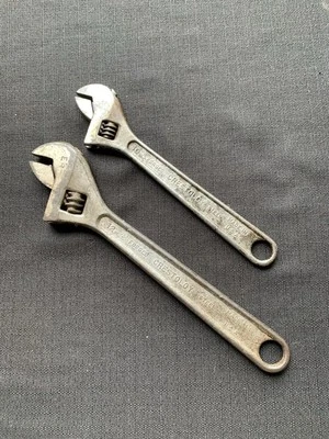 Crestology 12 дюймов 10 дюймов регулируемый гаечный ключ Crescent Tool Co James Town NY США винтажный - Изображение 1 из 4