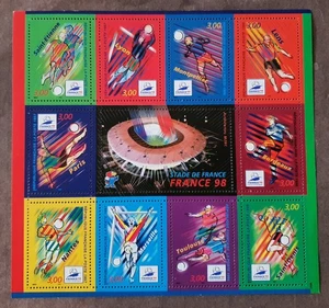 France: Bloc Y&T BF 19 France 98 Football - 1998 – NEUF**/MNH - Imagen 1 de 1