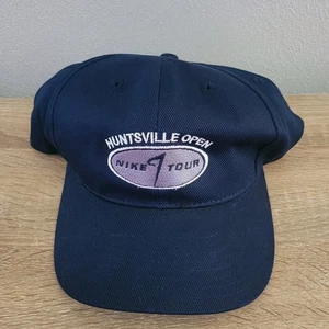 Vintage Nike Tour Golfmütze Huntsville Open dunkelblau verstellbar - Bild 1 von 4
