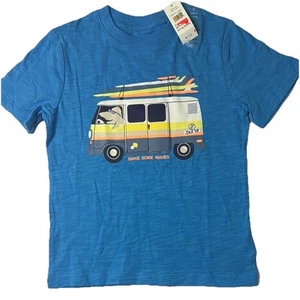 Gap Boys' Blue Surf Van Kids Peek a Boo T-Shirt size 5 NWT - Picture 1 of 4