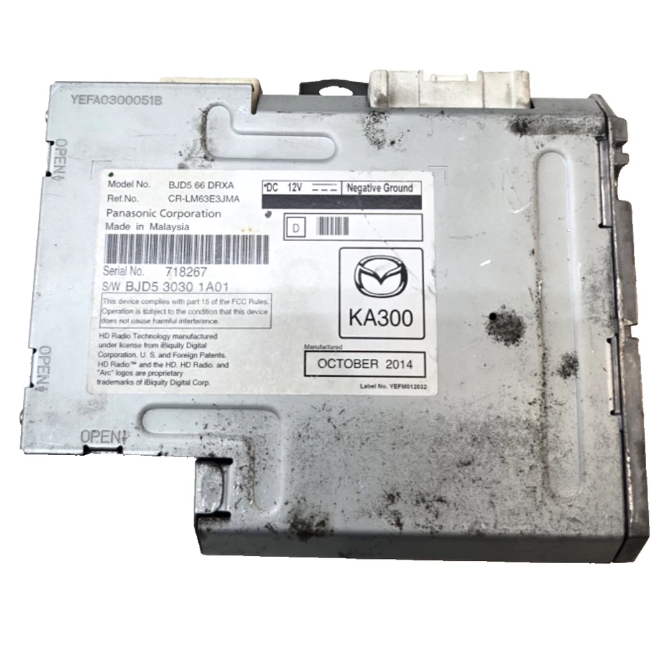 Mazda MX-5 Miata 2016-2019 Radio Satellite Computer Control Module 1563 OEM - Image 1 of 3