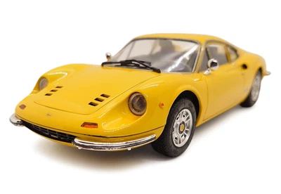Fujimi 1/24 Ferrari Dino 246GT Finished Model Car Modena Yellow Handbuilt - Image 1 of 4