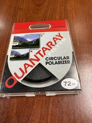 Quantaray Circular Polarizer 72mm filter - Image 1 of 4