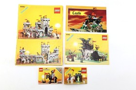 Lego 6080 Kings Castle 6066 Outpost Poster Manual ONLY Lot