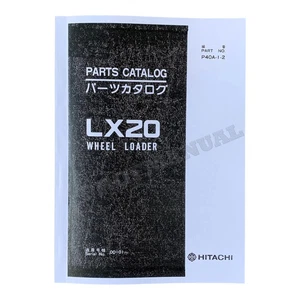 HITACHI LX20 WHEEL LOADER PARTS CATALOG MANUAL SER 0101- - Picture 1 of 4