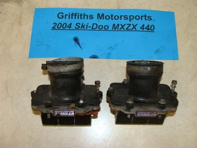 SKI DOO MXZX mxz X 440 Vforce V Force Reed Valve Block Jaula Fibra de carbono 2004 Foto 1 de 4