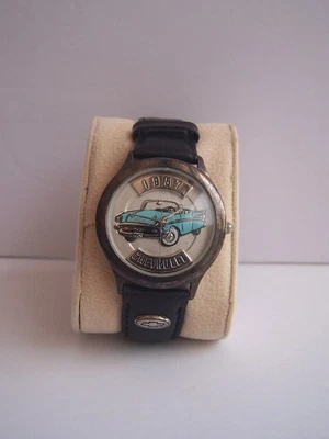 RELOJ PULSERA CLÁSICO AMERICAN CARS RELIQUIA CHEVROLET 1957 - VINTAGE Foto 1 de 3