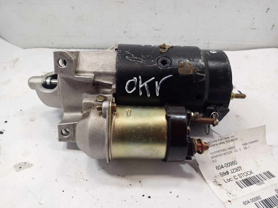 Motor de arranque Chevrolet Camaro 5.0L 8-350 12023437 1986 - Imagem 1 de 4