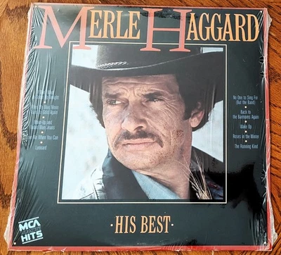 MERLE HAGGARD His Best, Vinyl LP 1985 MCA Club Edition RCA, NEW - SEALED - Image 1 of 4