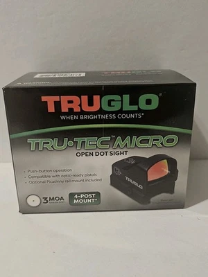 Mira micro punto verde TRUGLO Tru-Tec modelo 3MOA TG8100G Foto 1 de 2