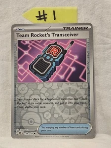 Team Rocket's Transceiver 178/182 Sv10: Destined Rivals Uncommon Reverse Holo - Picture 1 of 4