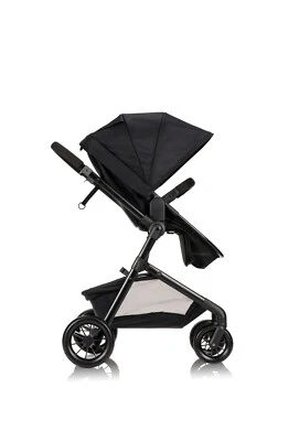 Sistema de viaje modular Evenflo Omni Plus con asiento infantil deportivo LiteMax orientado hacia atrás Foto 1 de 4