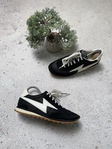 Marc Jacobs Low Top Snekayers Size EU 39 US 9 Black - Picture 1 of 23