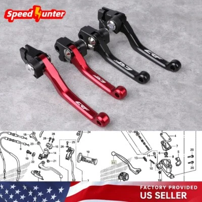 Рычаги поворотного тормозного сцепления для HONDA CRF 150R 2007-2024 CRF 250R/450R 2002-2003 - Изображение 1 из 4