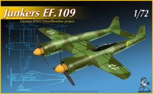 Unicraft Models 1/72 JUNKERS Ju.EF.109 German WWII Fast Bomber Project - Picture 1 of 6