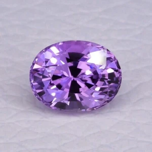 2.14cts GIT CERTIFIED FANTASTIC OVAL CUT NATURAL MADAGASCAR PURPLE SAPPHIRE - Imagen 1 de 2