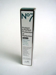 Boots No7 Protect & Perfect INTENSE Eye Cream - 15ml .5 oz. Results in 4 weeks - Picture 1 of 2